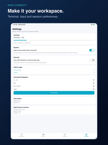 ShellConnect iPad screenshot 5