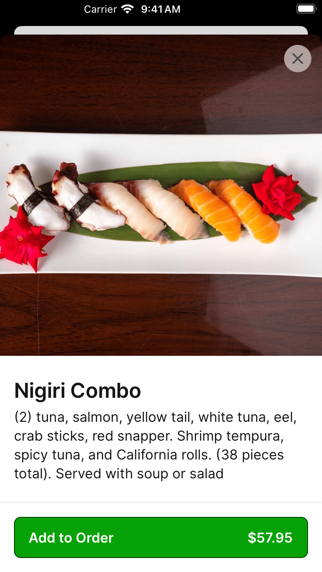 Lemongrass Thai To Go iPhone screenshot 4 - Food & Drink app