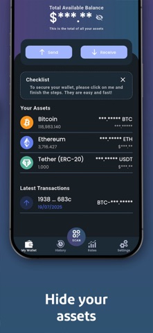 Bitcoin Wallet : BTC & Crypto Screenshot 2 of 6