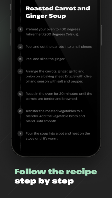 Slide Dish - AI recipes Screenshot