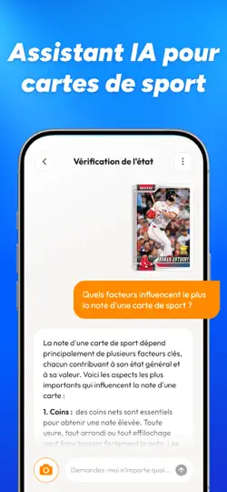 Capture d'écran de Scan Cartes Sport : SPcard sur iPhone 5