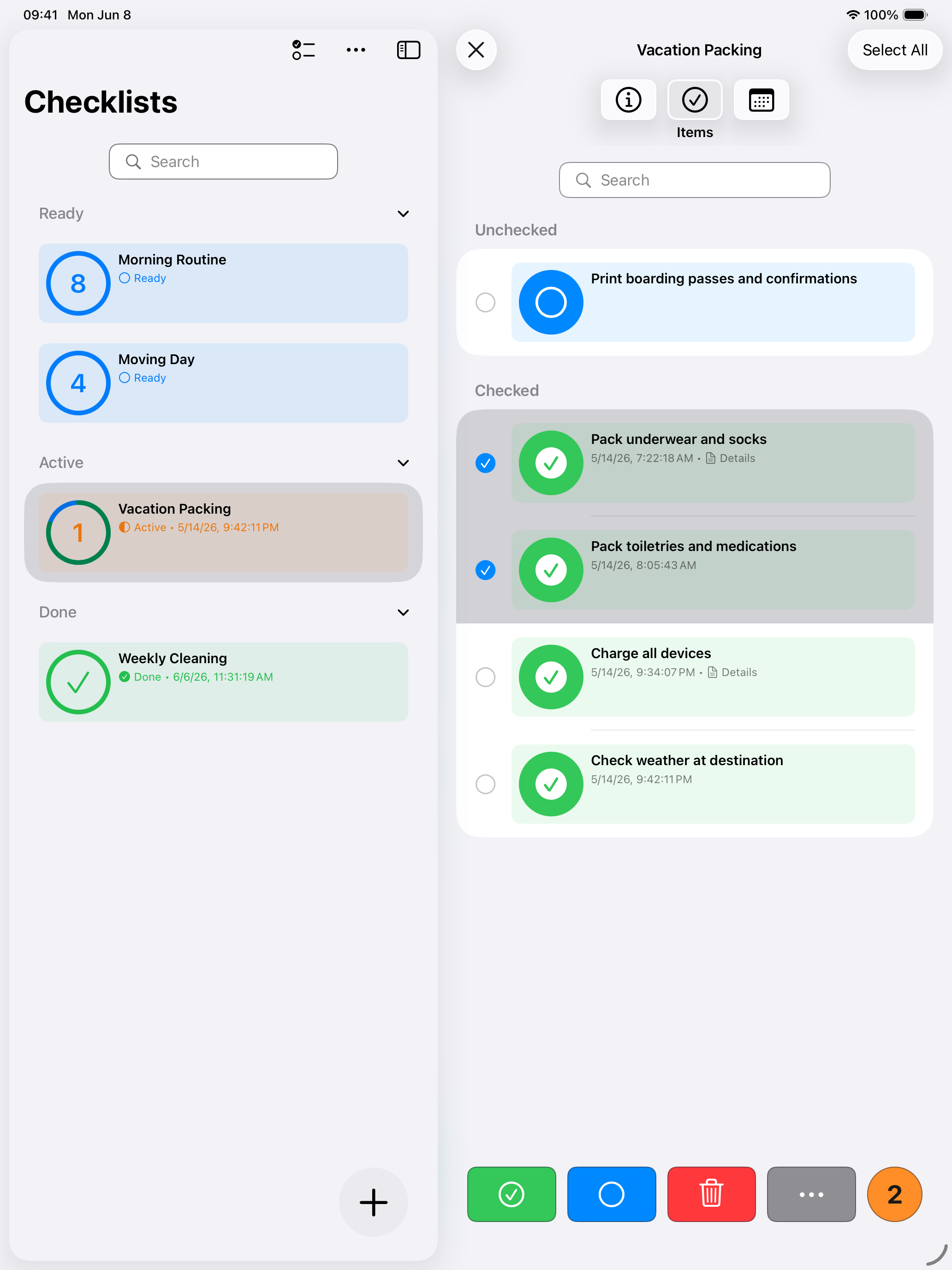 Checkomat: Private Checklists screenshot 14