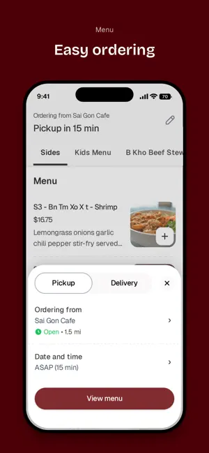 Sai Gon Cafe To Go screenshot 3