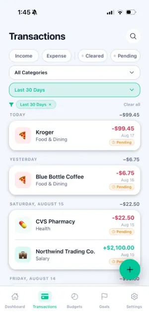 MintMonitor: Budget Planner screenshot 4