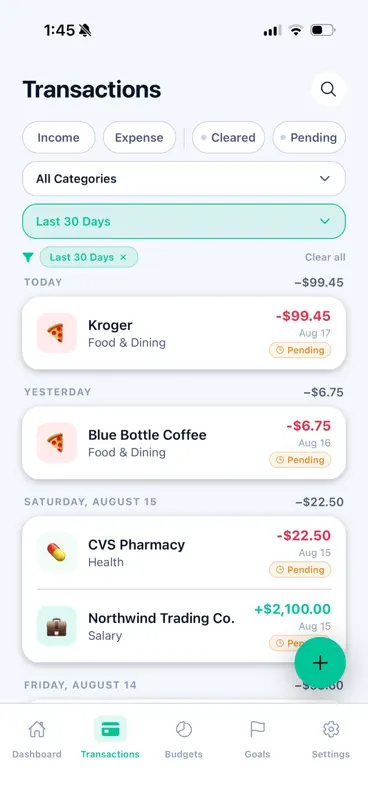 MintMonitor: Budget Planner screenshot 4 of 9