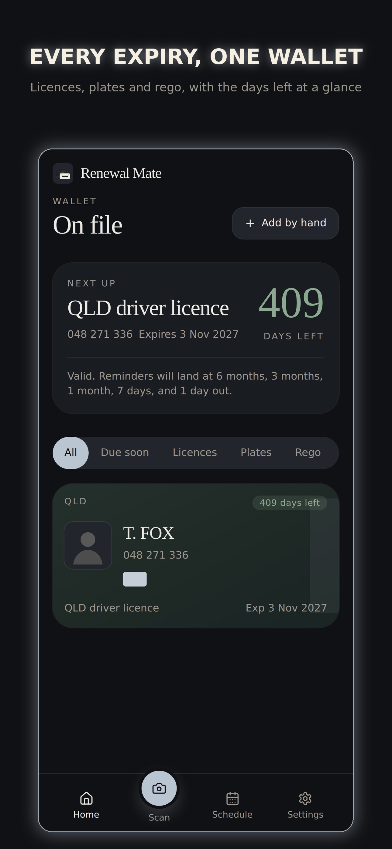 Screenshot 1 of Renewal Mate