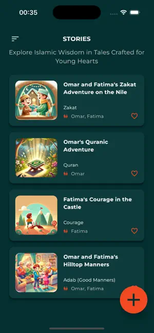 Qisara: Islamic Family Stories screenshot 2
