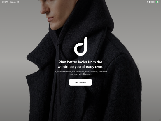 Drape AI iPad screenshot