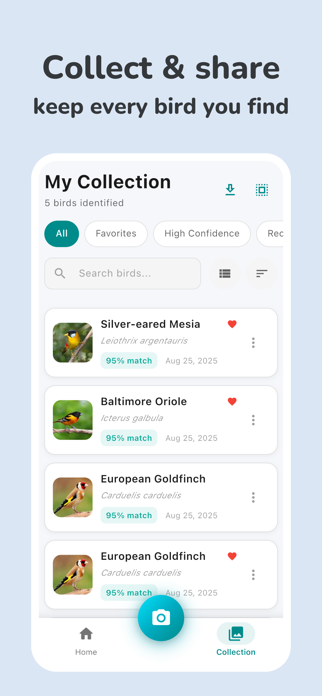 AI Bird ID Scan Identification Screenshot 4 of 4