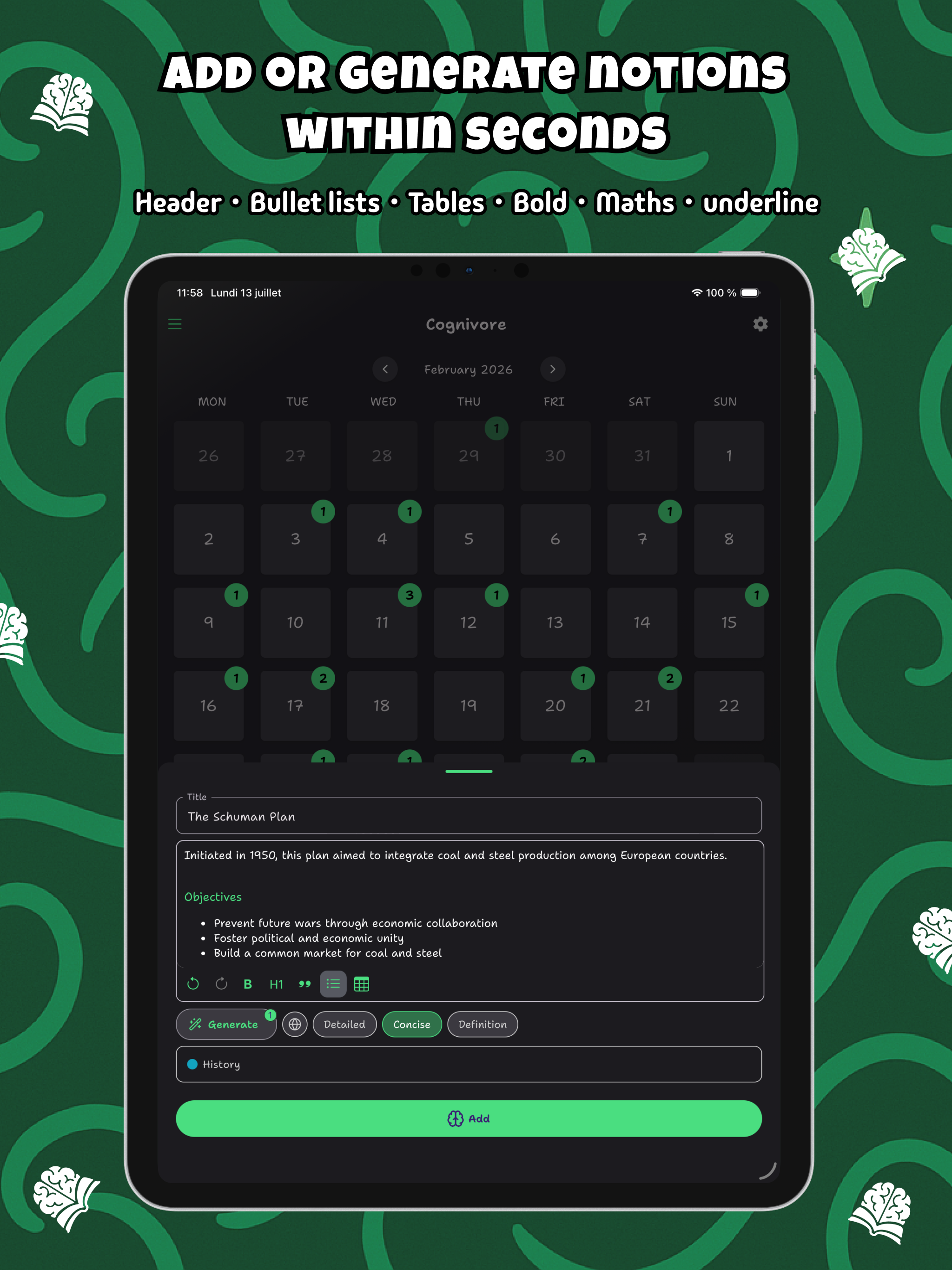 Cognivore: Learn and Memorize screenshot 13