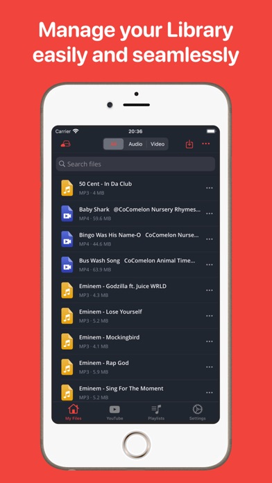EZ Music - Cloud & Tube Player Screenshot