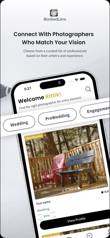Booked Lens screenshot