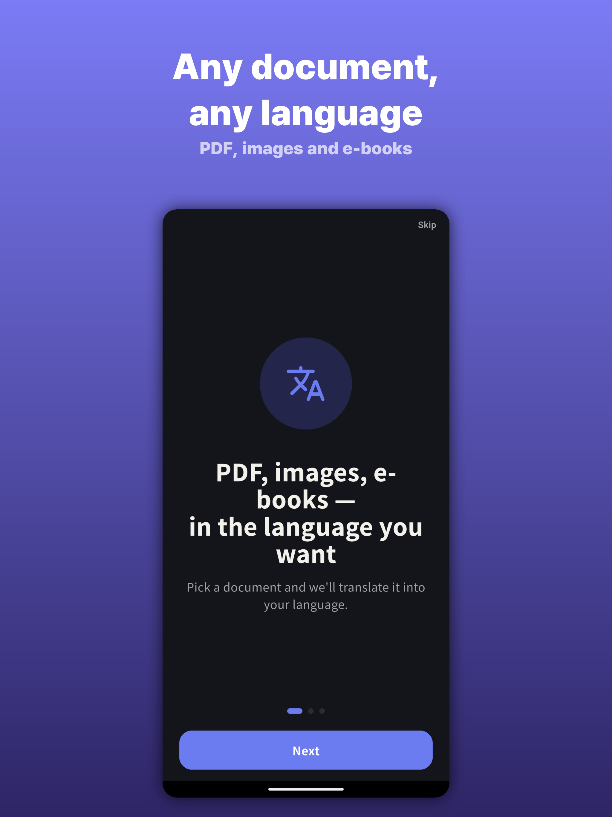 PDF Document Translator - AI screenshot 4