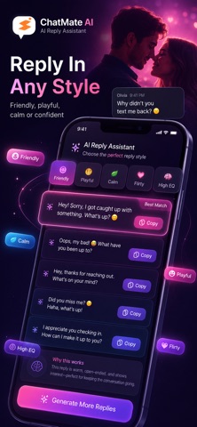 ChatMate AI – Reply Assistant Screenshot 2 of 5