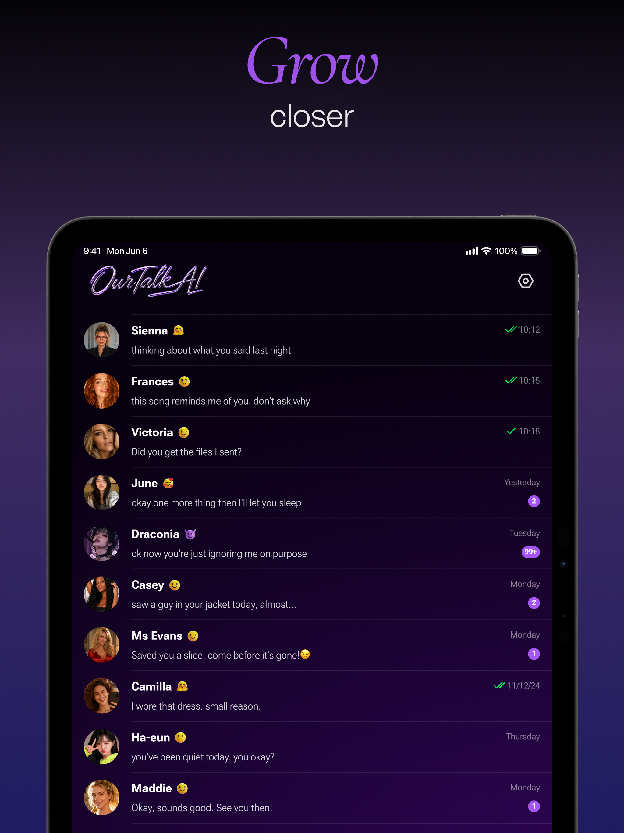 OurTalk AI: Soulful Chat