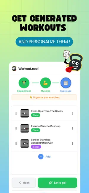 Workout.cool: Fitness Coach screenshot 1