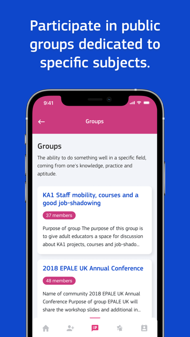 EPALE Adult Learning in Europe Screenshot