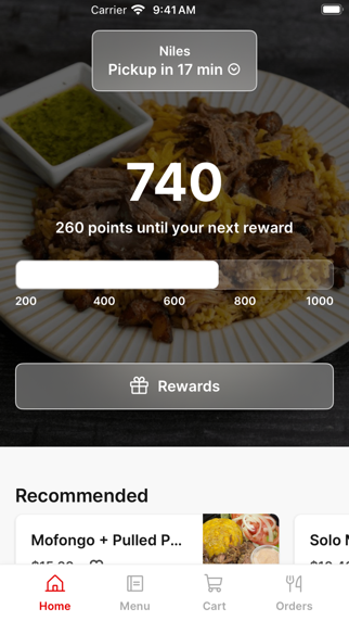 Red Rican iPhone screenshot 1 - Food & Drink app