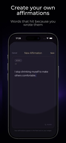 Vioraflow: Daily Affirmations Screenshot 3 of 9