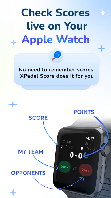 XPadel Score Screenshot