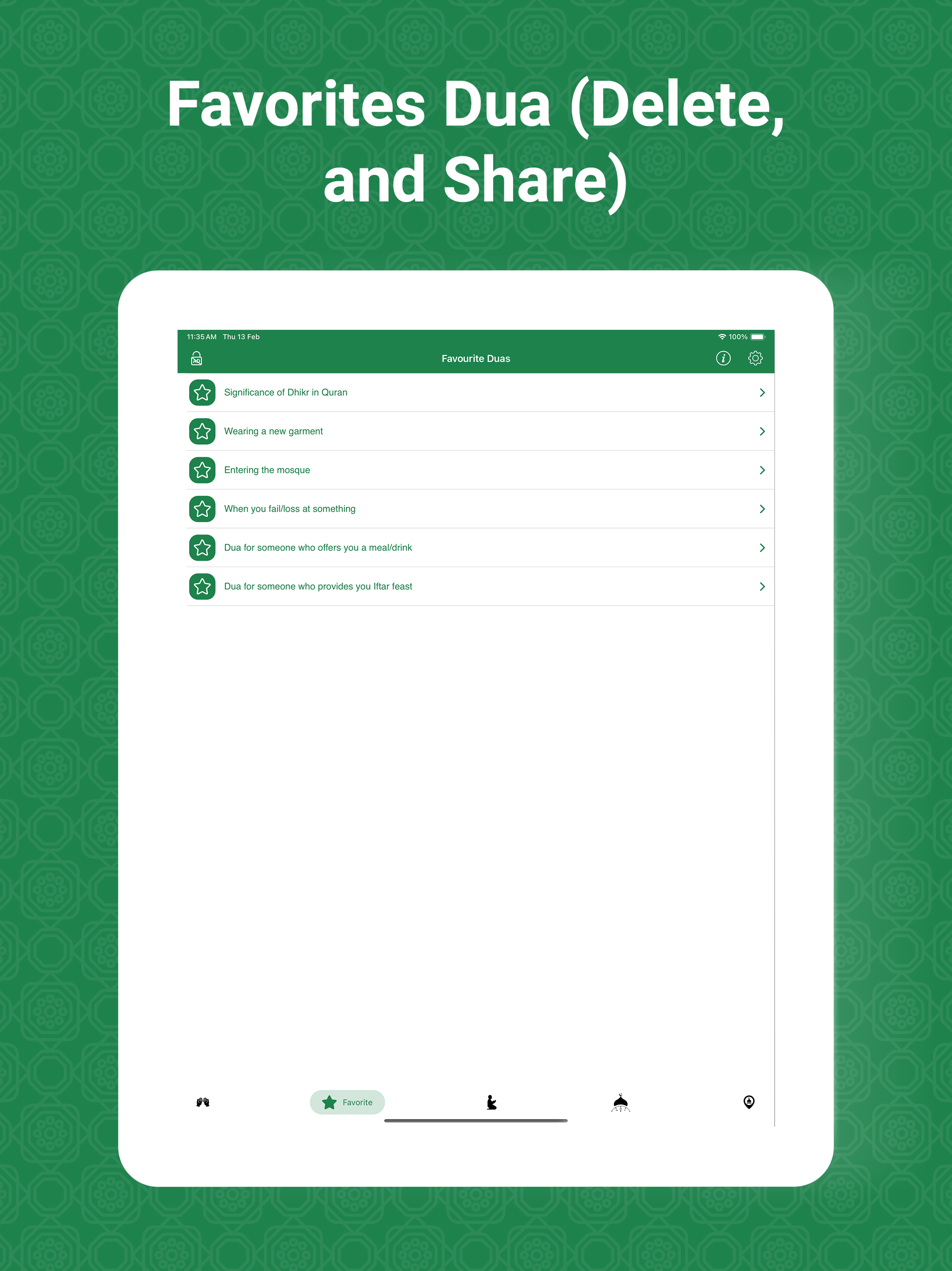 Islamic Dua -  Muslim Prayers screenshot 14