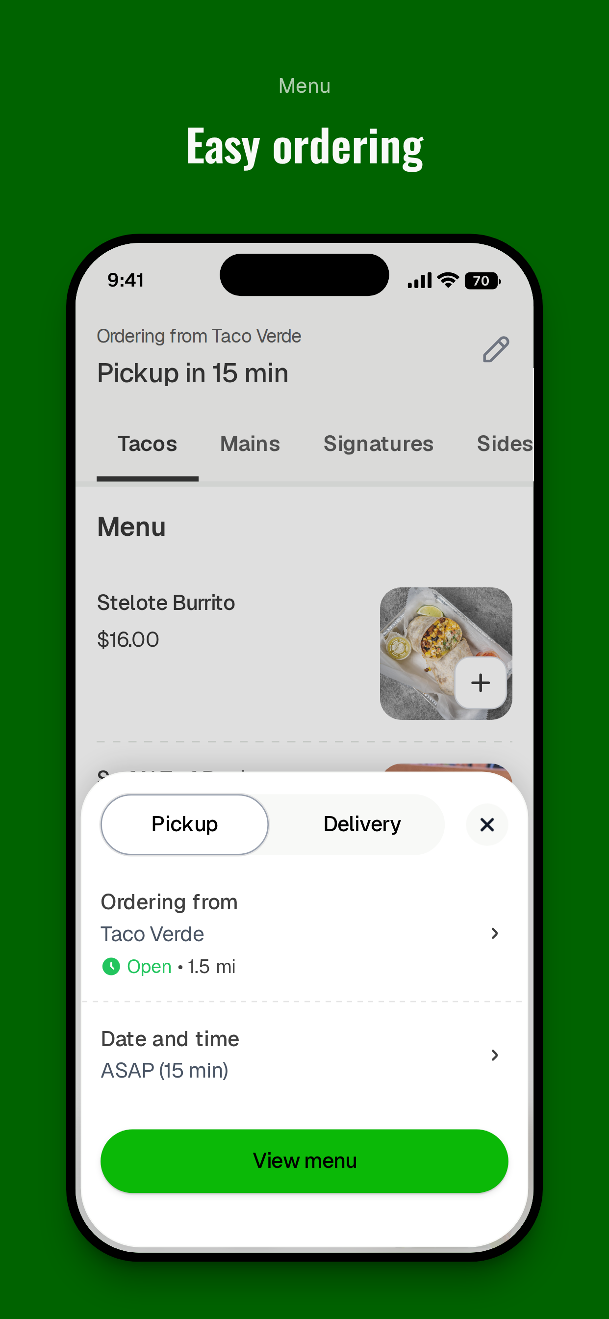 Taco Verde screenshot 3