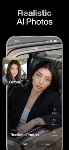 Momo: AI Photo & Video Maker iPhone screenshot 8