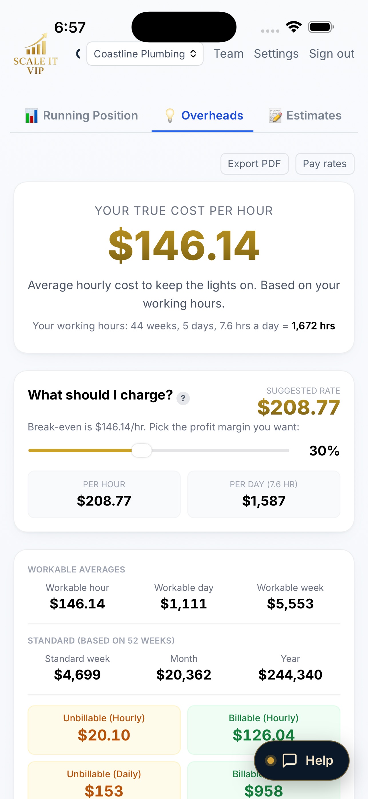 Screenshot 2 of Business Numbers Manager