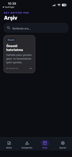 Not Defteri PRO screenshot 7