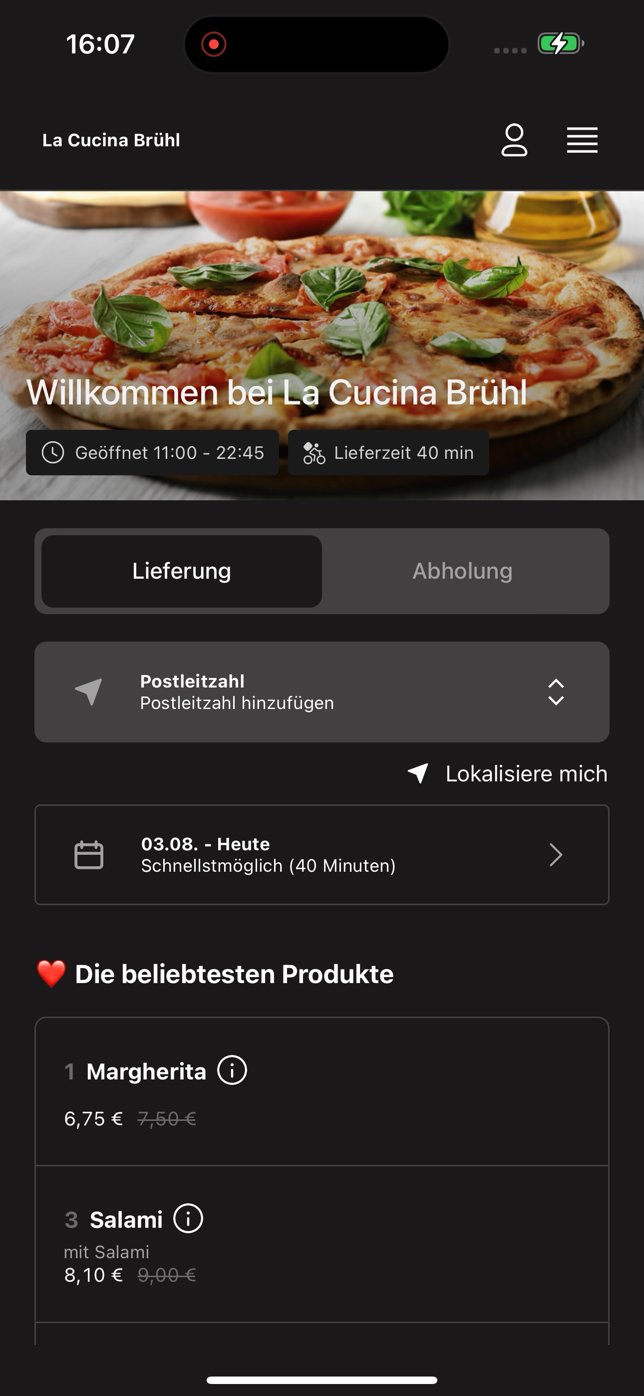 La Cucina Bruehl screenshot 6