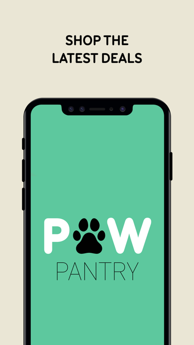Paw Pantry App Screenshot