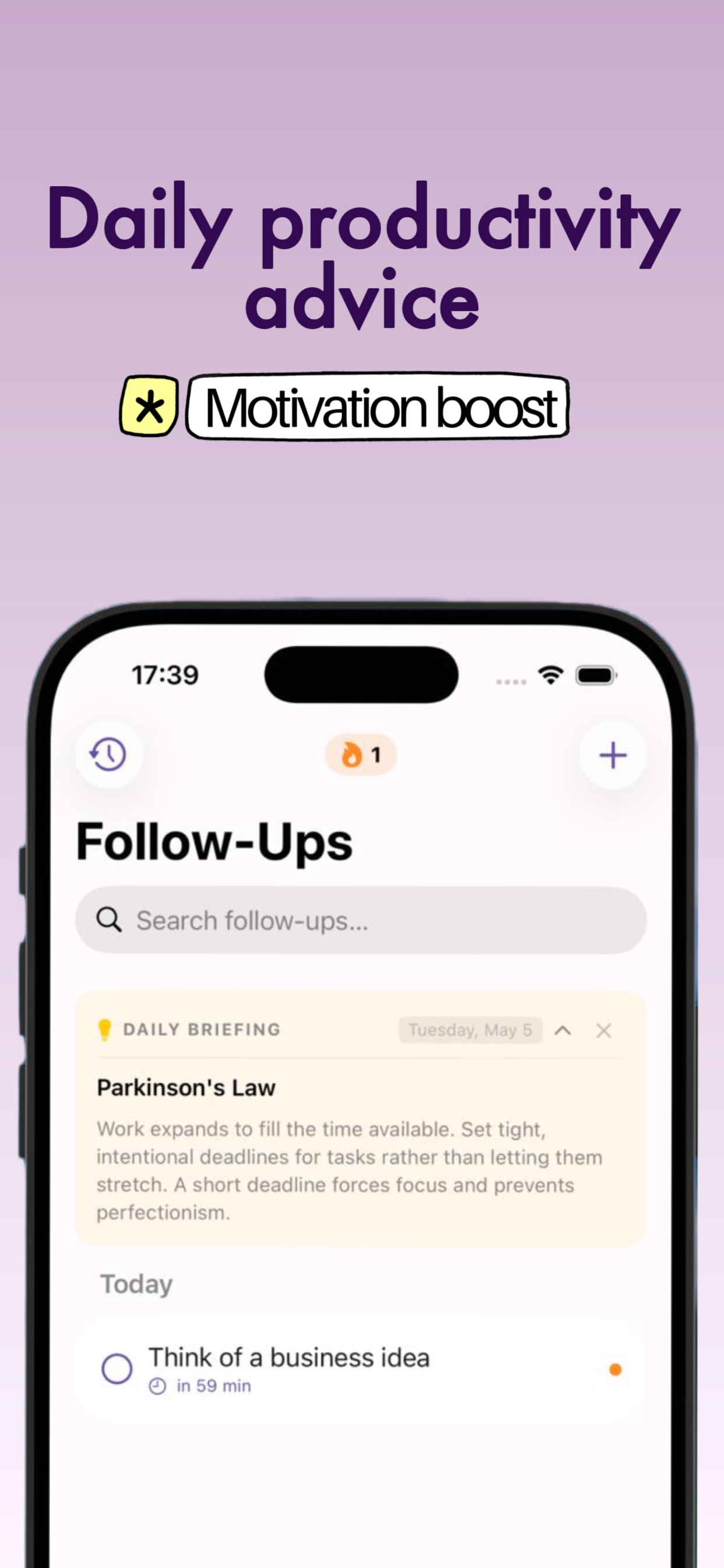 Pingback: Productivity Coach