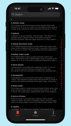 Music Dictionary - Music Terms screenshot 4