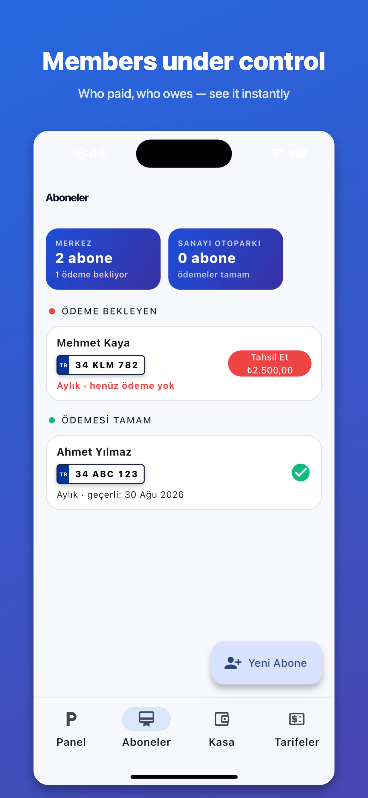 OtoparkPro: Parking Manager screenshot 3
