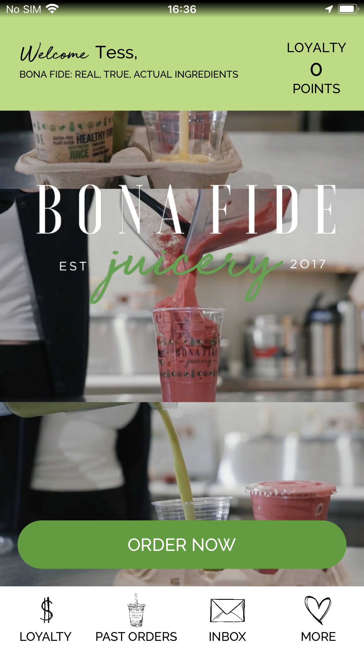 Bona Fide Juicery