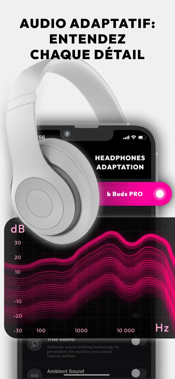 Screenshot #1 pour HEADPHONE VOLUME BOOSTER: EQ