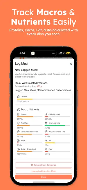 BiteRight AI Nutrition Tracker screenshot 3