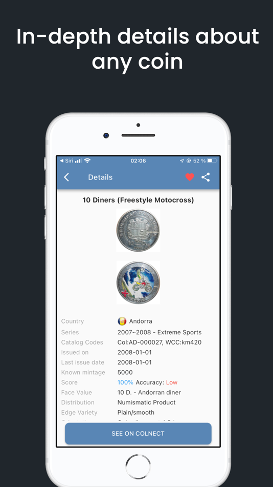 #3. World Coins Collecting (iOS) Podle: Amir Wald