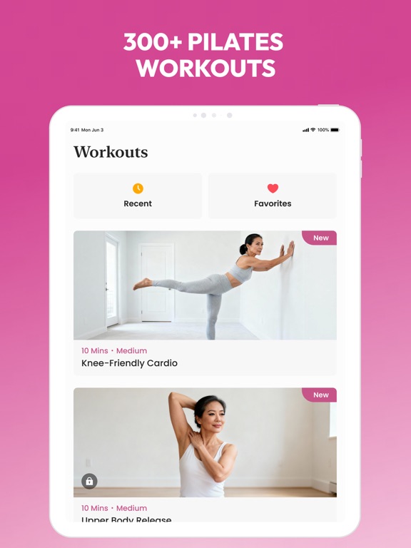 Asian Pilates | AP iPad screenshot 7 - Health & Fitness app