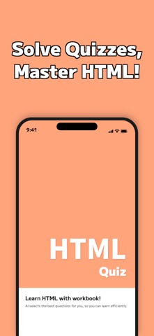 HTML Quiz - Learn with AI Screenshot 4 of 6