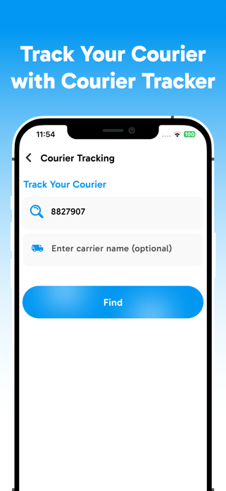 Package Tracker : Courier Info Screenshot 4 of 7