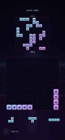 Blockfall: Neon Drop screenshot 4