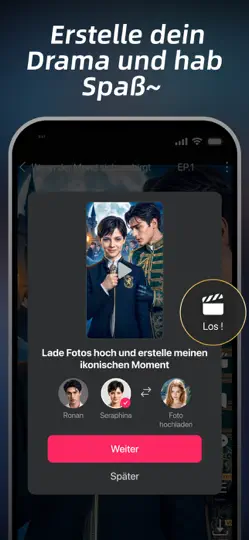 Screenshot von DramaWave - Drama & Reel auf dem iPhone 1