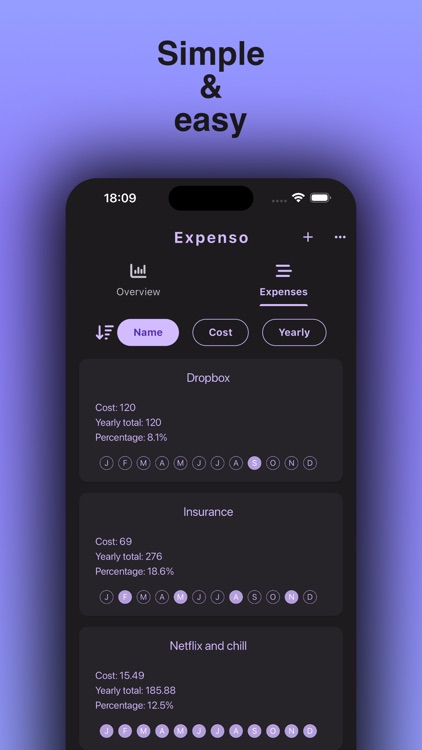 Expenso - Track Fixed Expenses screenshot-4