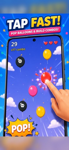 Pop Rush - Pop The Balloon screenshot