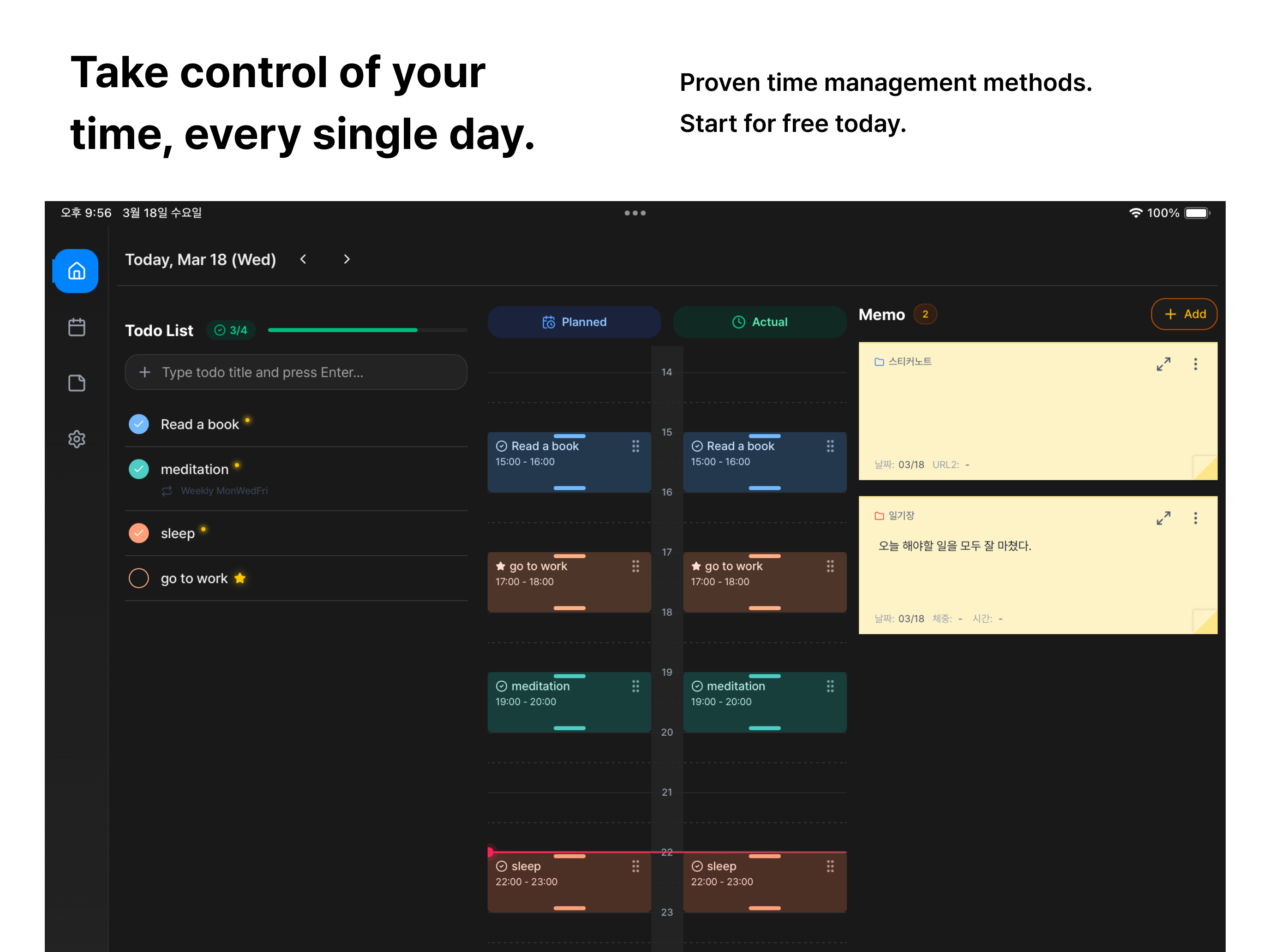 The timebox planner screenshot 8