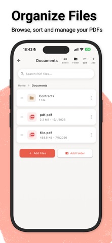myPDF - Scan, Fill, Sign & OCR iPhone screenshot