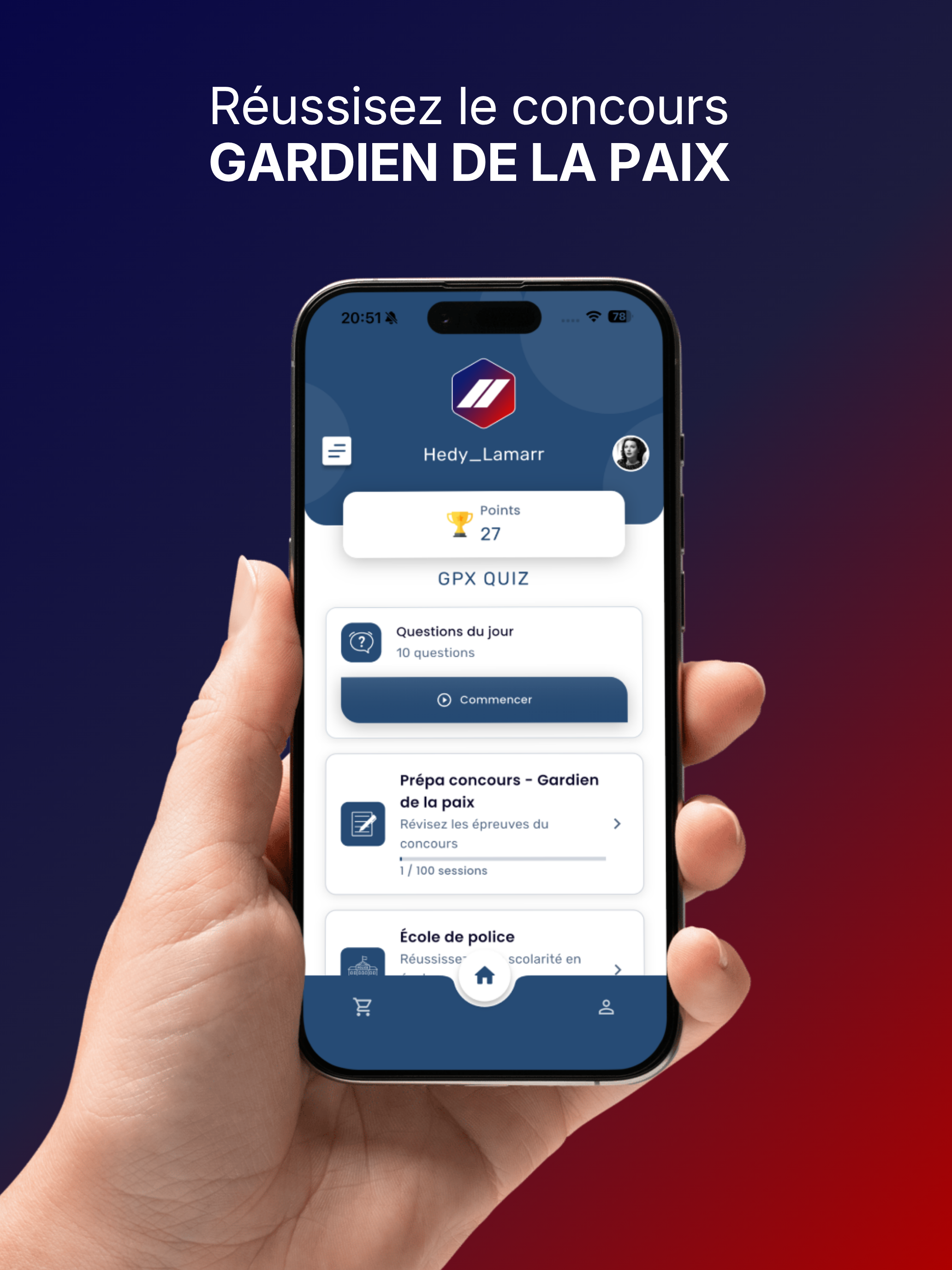 Prépa police - GPX Quiz screenshot 6