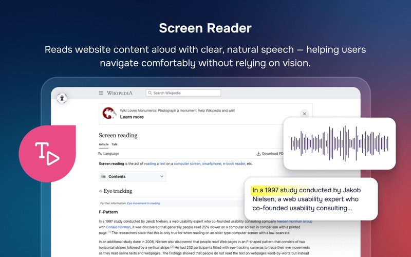Incluser screenshot