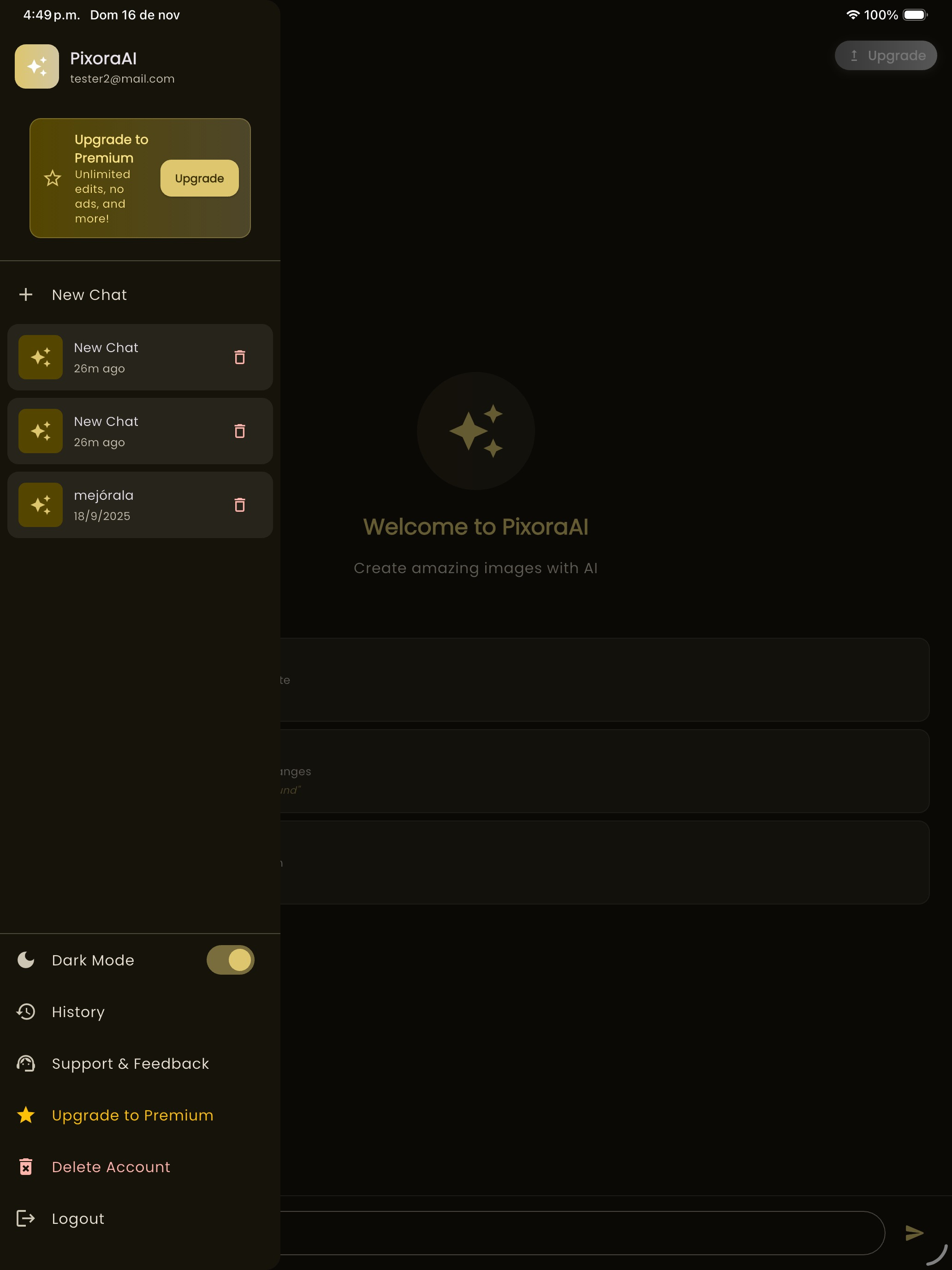AI Art & Photo Editor: Pixora screenshot 7